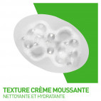 Crema detergente schiumogena idratante