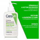 Crema detergente schiumogena idratante