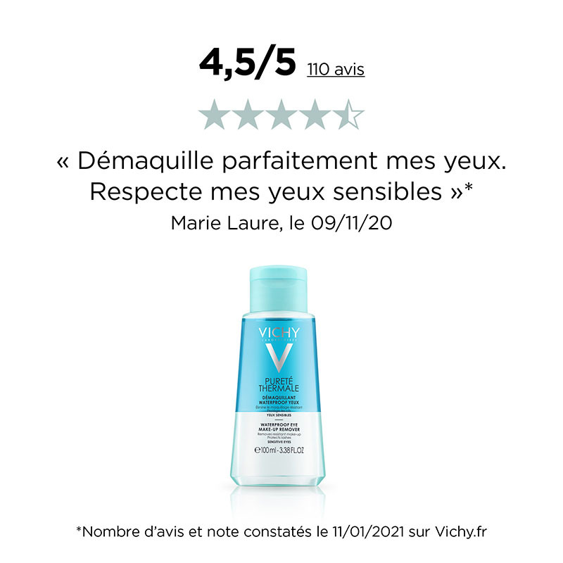 PURETE THERMALE DEMAQUILLANT WATERPROOF YEUX LEVRES 100ml VICHY