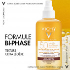 Capital Soleil Eau de Protection Solaire Hâle Sublimé SPF50
