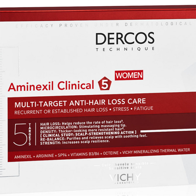 Dercos Technique Aminexil Femme Clinical 5