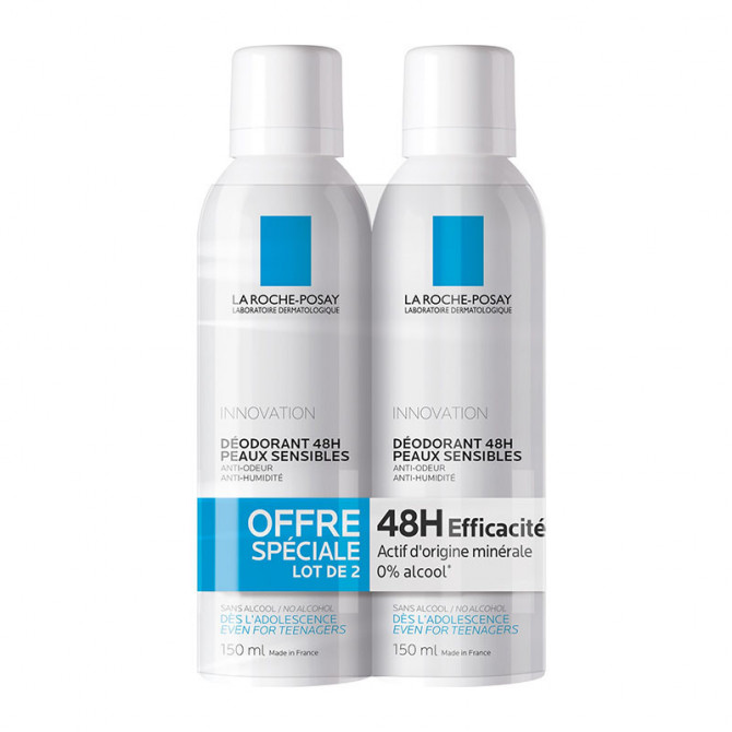 Desodorante en spray 48 h - 2 x 150 ml