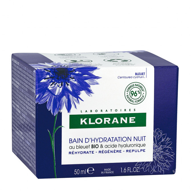 Bain d’Hydratation Nuit au Bleuet BIO