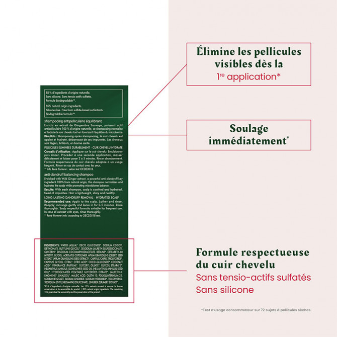 Shampooing Antipelliculaire Équilibrant