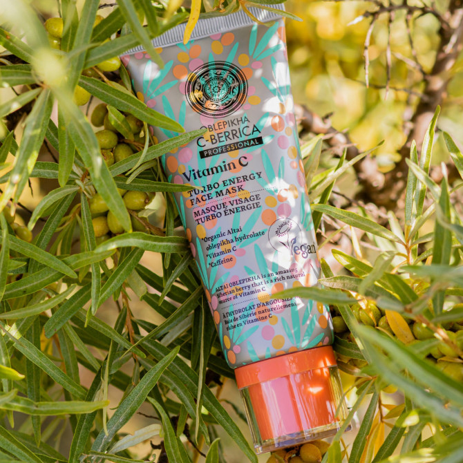 Masque Turbo Energie à l'Argousier