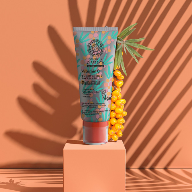 Masque Turbo Energie à l'Argousier