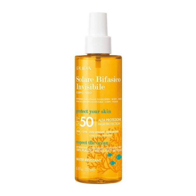Soin Solaire Biphase Invisible SPF50