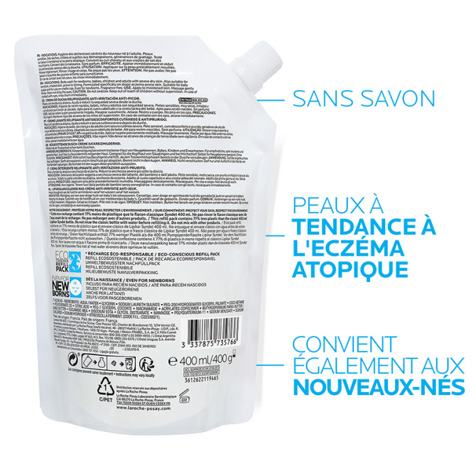 Lipikar Syndet AP + - 400 ml