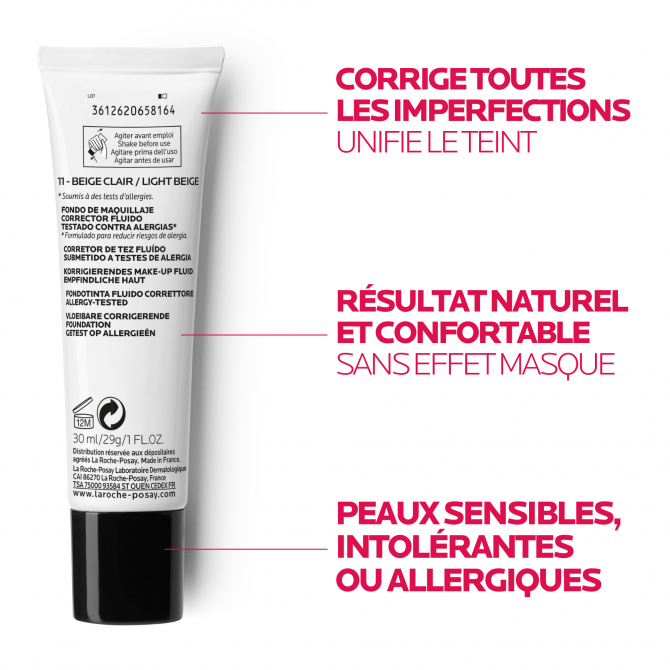 Toleriane Correcteur de Teint Fluide - 11 Beige Clair