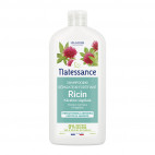 Herstellende en versterkende shampoo met ricinusolie en plantaardige keratine