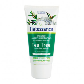 Masque avant-shampooing Tea Tree & Kératine végétale
