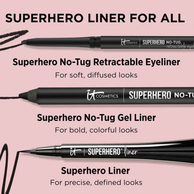 Superhero™ No-Tug Crayon Eyeliner Retractable silk taupe