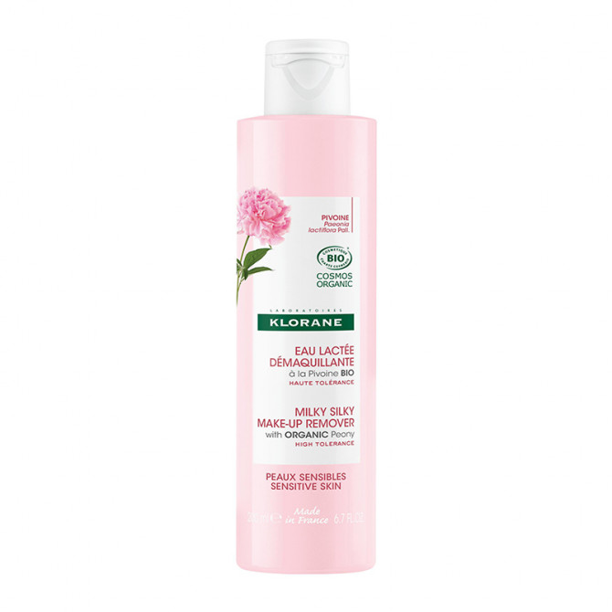 Eau Lactée Démaquillante à la Pivoine BIO 200ml