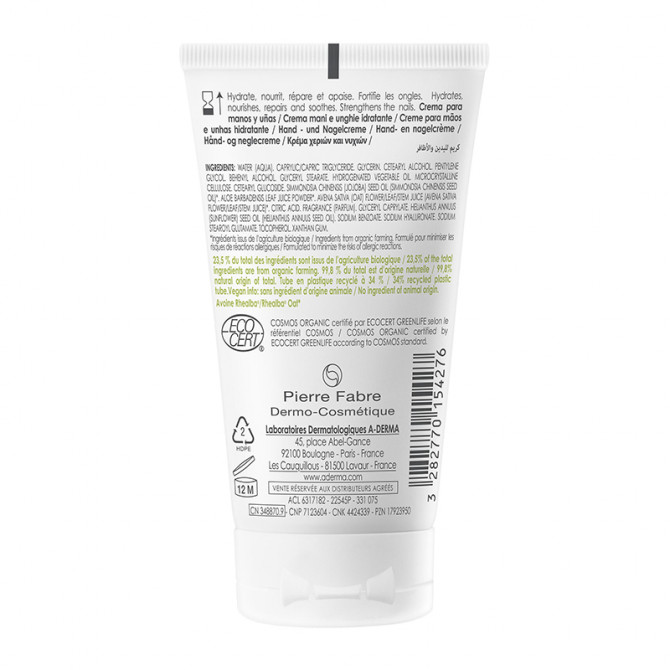 Crème Mains & Ongles Hydratante
