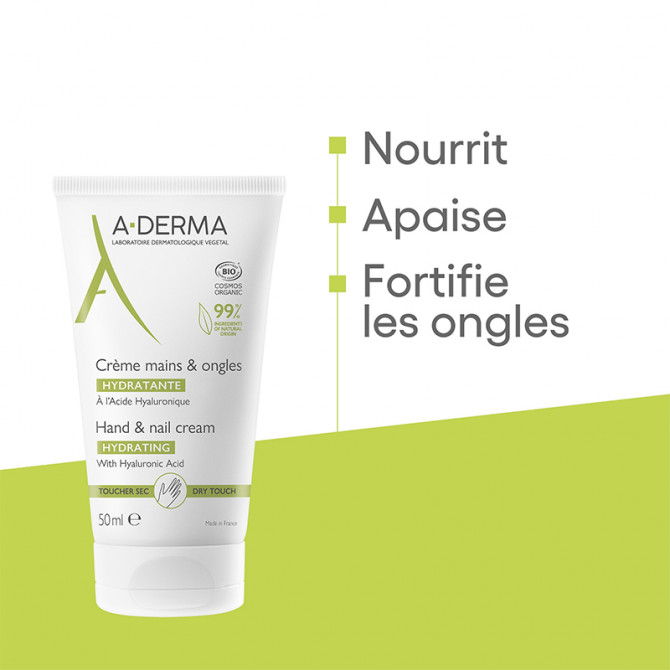 Crème Mains & Ongles Hydratante