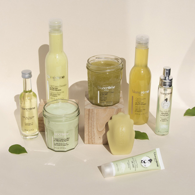 Lichaamsscrub met groene thee 40 ml