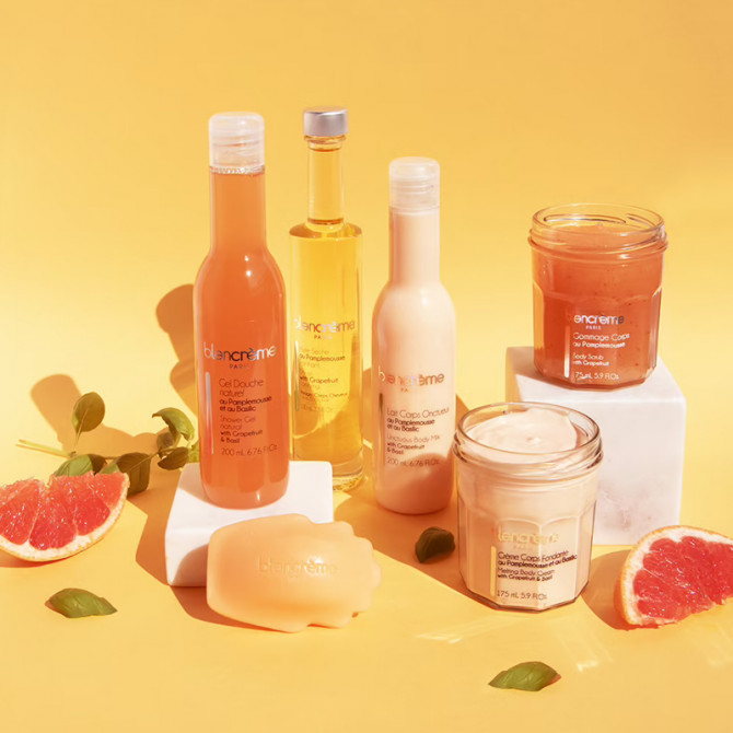 Crema corpo fondente al pompelmo e basilico 40 ml