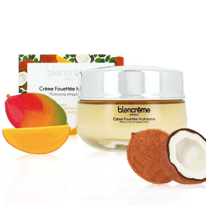 Crème Visage Fouettée Hydratante Mangue