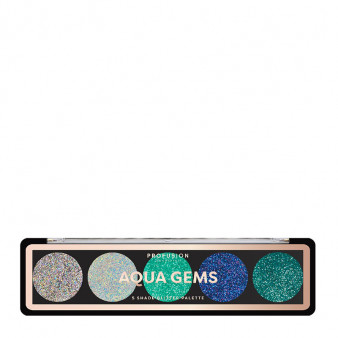 Palette Yeux Glitter Aqua Gems
