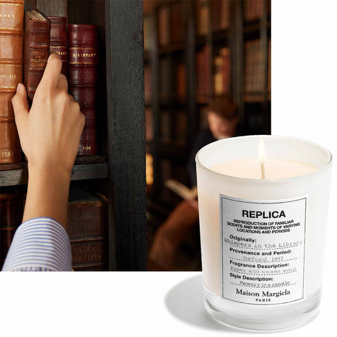 Replica Whispers in the Library Bougie