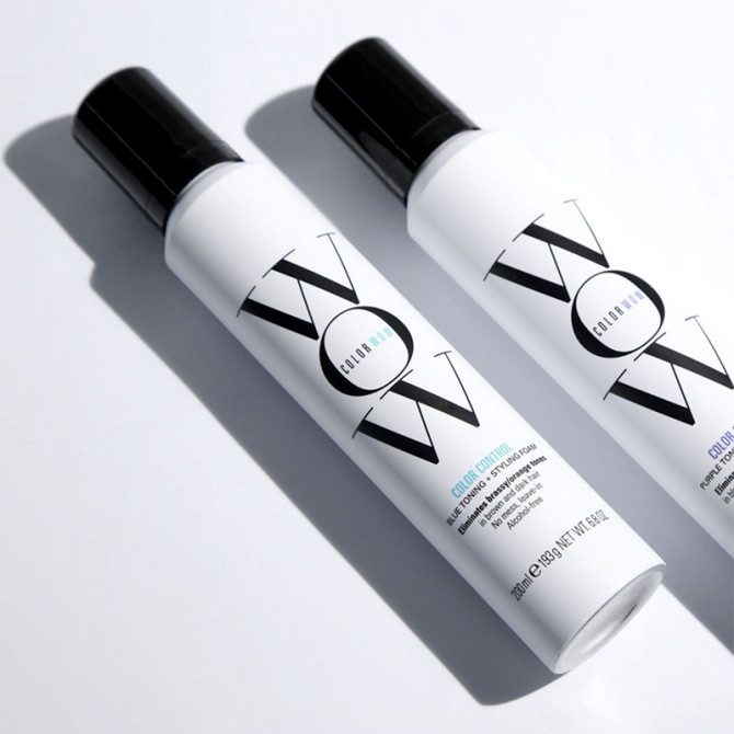 Color Control Blue Toning and Styling Foam