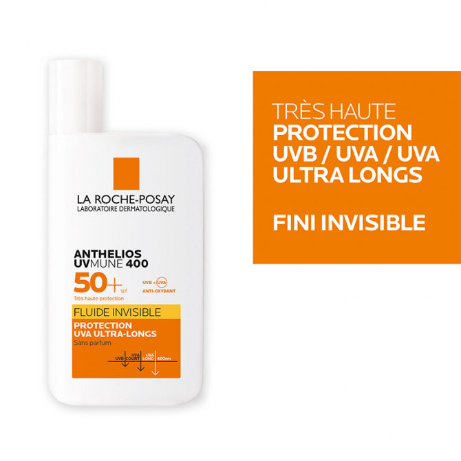 Anthelios Onzichtbare Fluid met geur SPF50+
