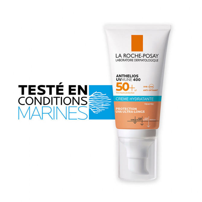 ANTHELIOS UVMUNE 400 CREME TEINTE SPF50+ AVEC PARFUM