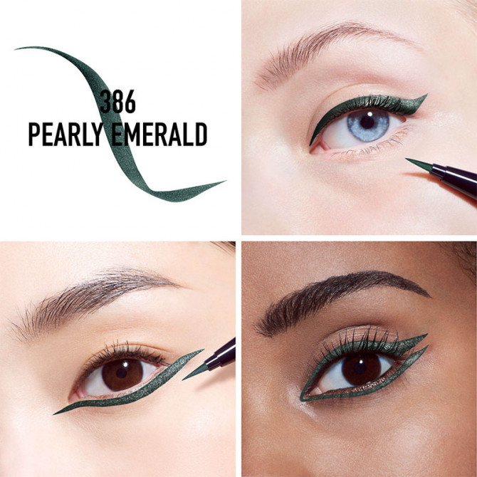 Diorshow On Stage Liner 386 Pearly Emerald