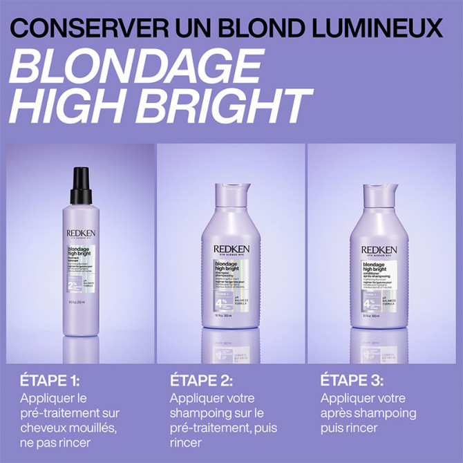 BLONDAGE HIGH BRIGHT APRES SHAMPOOING ECLAT