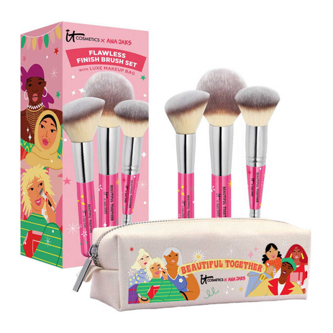 Coffret Pinceaux Maquillage Flawless Finish