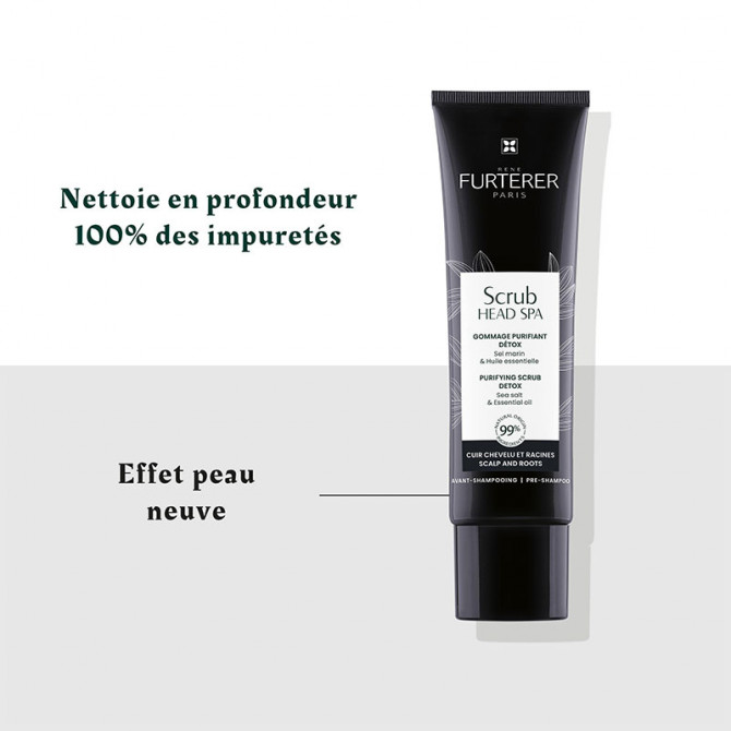 Gommage soin détox cuir chevelu Head Spa
