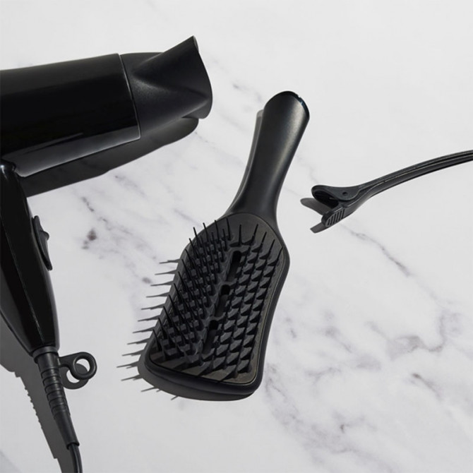 Easy Dry & Go-haarborstel met ventilatieopeningen, Jet Black