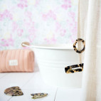 Barrette Ronde Ecaille