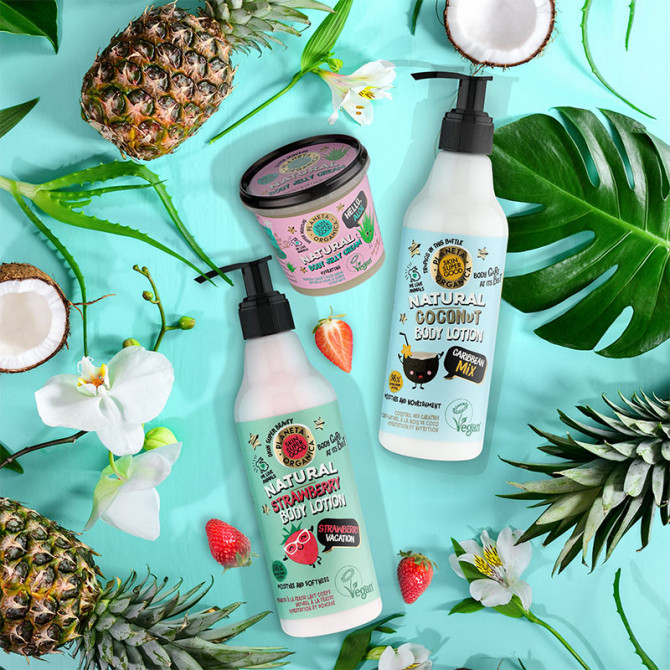 Lotion Corps Naturelle "Strawberry Vacation"