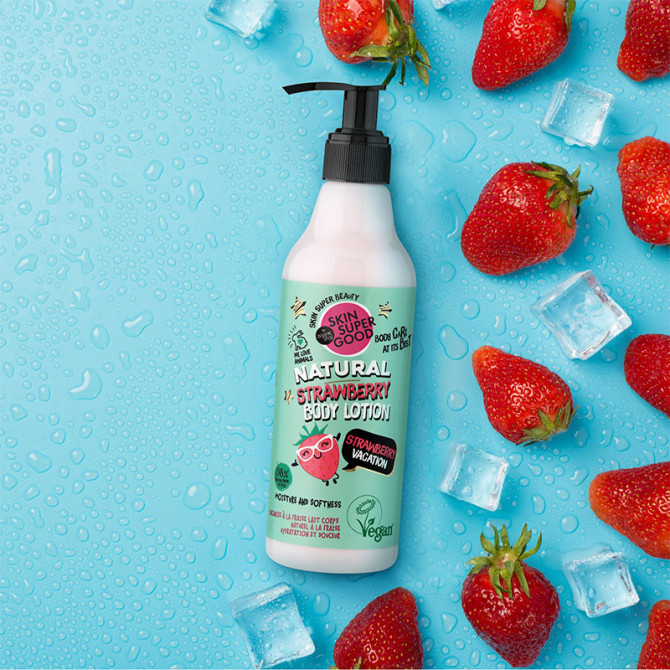Lotion Corps Naturelle "Strawberry Vacation"