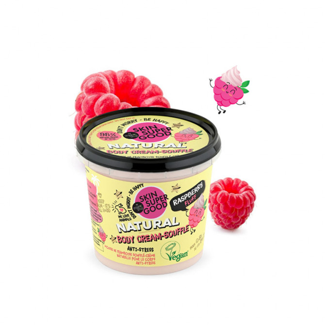 Crème-Soufflé Naturelle "Raspberry Fluff"