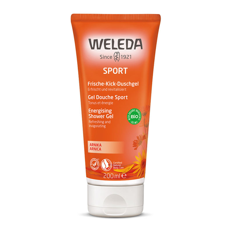 WELEDA - Coffret Sport Gel douche et Huile de Massage Arnica BIO
