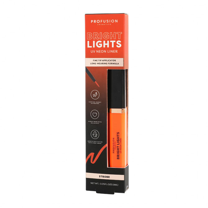 Eyeliner Bright Lights Neon Strobe Orange