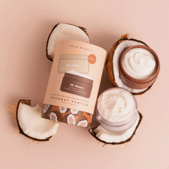Coffret Gommage + Beurre Corporel