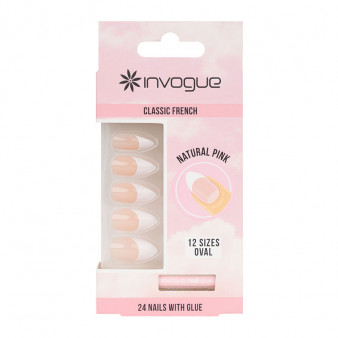 Faux-ongles French Ovale