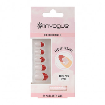 Faux-ongles French Ovale