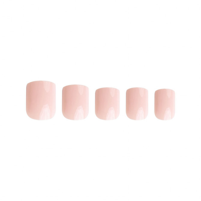 Gekleurde vierkante kunstnagels