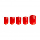 Gekleurde vierkante kunstnagels