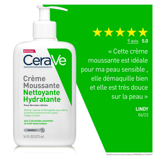 Crema detergente schiumogena idratante 473 ml