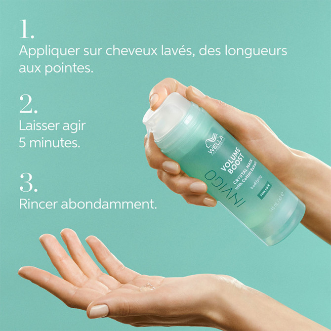 Crystal Volume Boost-masker 145 ml