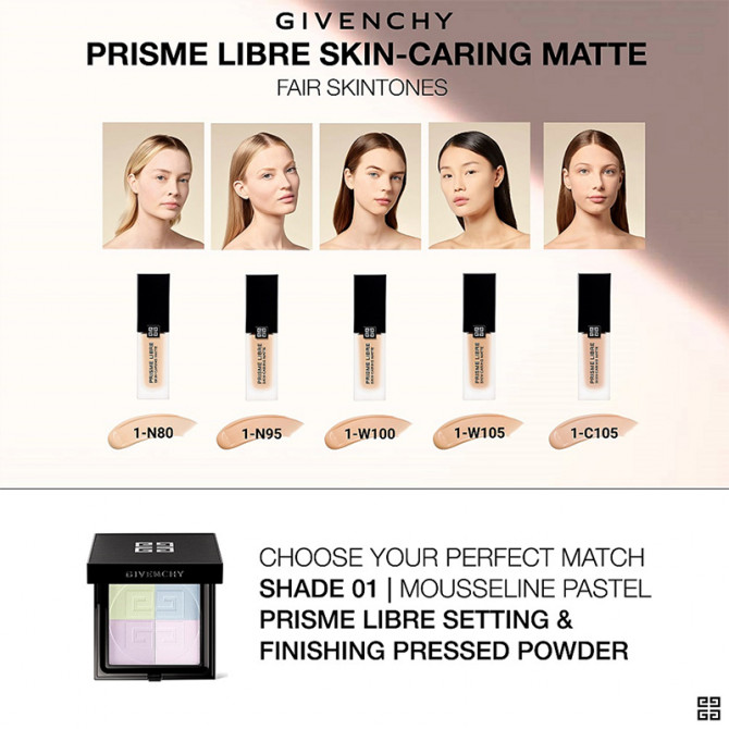 Prisme Libre Skin-Caring Matte 1-N80