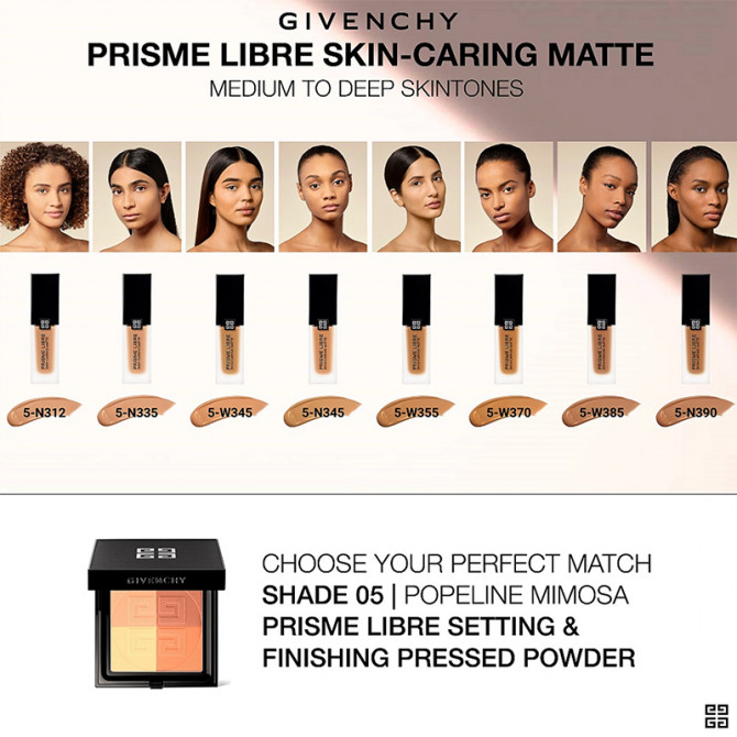 Prisme Libre Skin-Caring Matte 5- N312