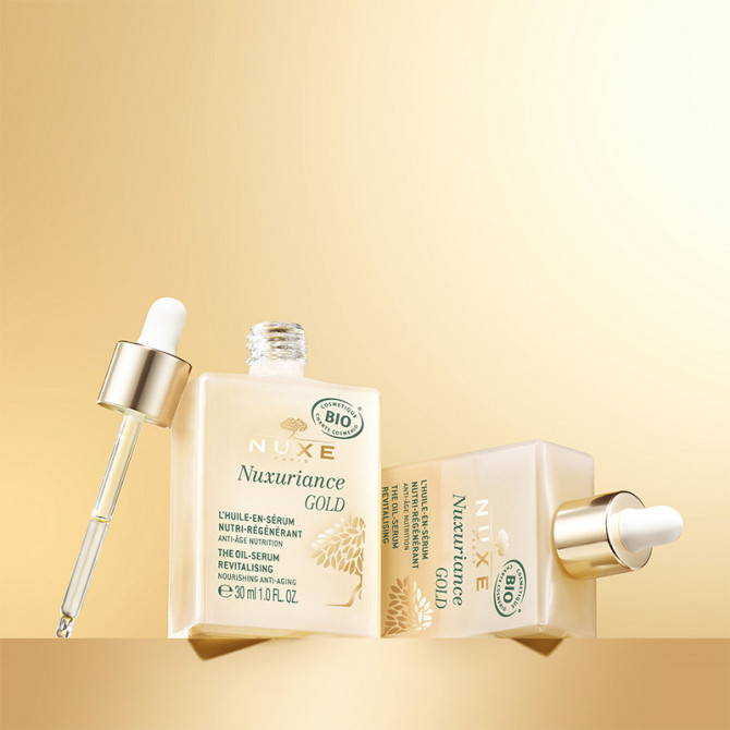 De voedende en herstellende olie-in-serum