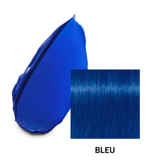 Blaue Pigmentmaske