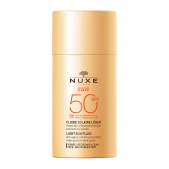 Lichte zonnebrandcrème SPF50